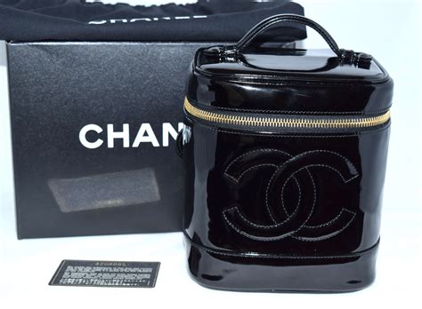 chanel cosmetic bag ebay|chanel vintage cosmetic bag.